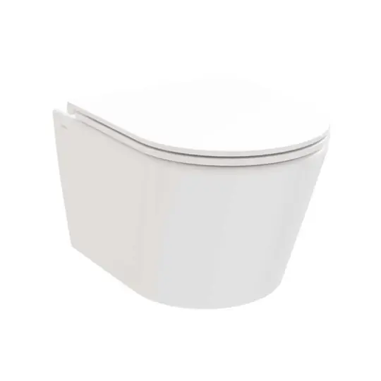 Ravak Flow RimOff fali WC szett, soft close ülőkével, fehér Vedd meg online
