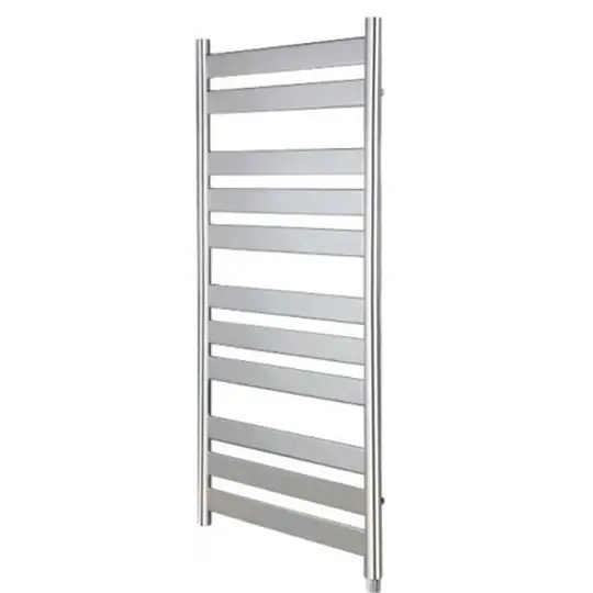 Zehnder Zeta törölközőszárító radiátor, 1200x500 mm, egyenes, Chrome Újdonság
