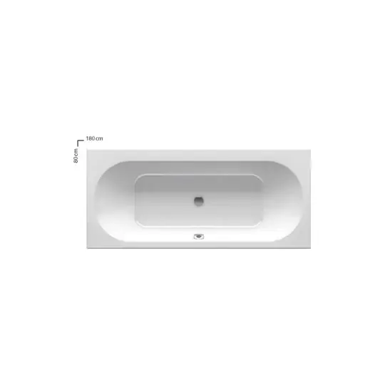 Ravak City Slim akril kád, 180 x 80 cm, 220 liter Szuper akció