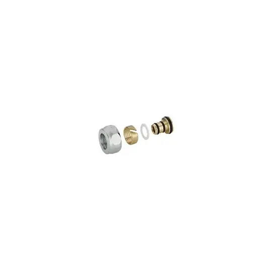 Korlátozott ajánlat Lazzarini design radiátorhoz csőcsatlakozó, 24x19 16x2 mm-es többrétegű csőhöz