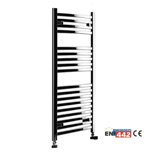 Bestseller Lazzarini MERANO decorative törölközőszárító radiátor íves, króm, 803x500 mm