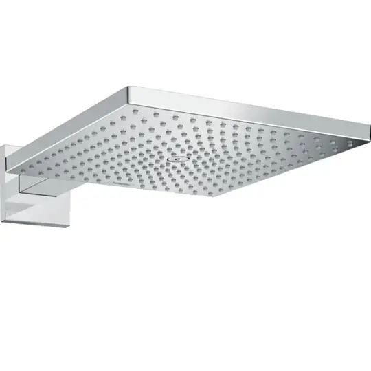 Hansgrohe Raindance Square 300 1jet fejzuhany EcoSmart 9 l/perc zuhanykarral 390 mm Szuper ajánlat