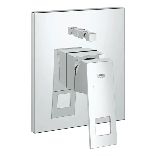 Olcsóbb Grohe Eurocube kád-zuhany csaptelep látható rész