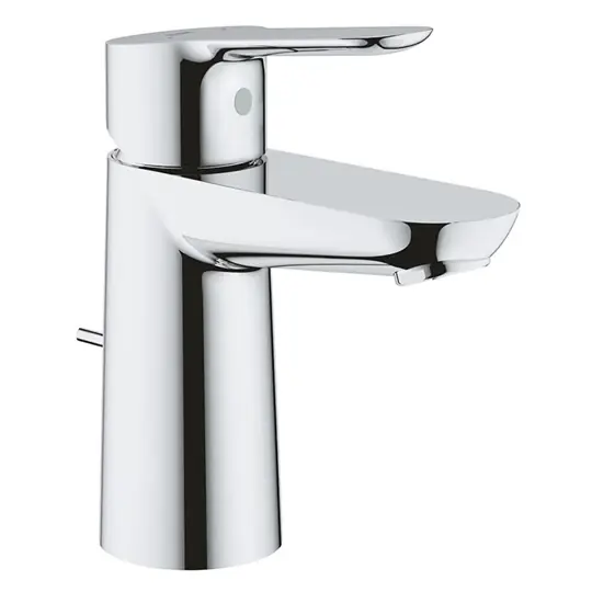 Grohe BauEdge egykaros mosdó csaptelep, S méret, műanyag automata leeresztővel Korlátozott ajánlat