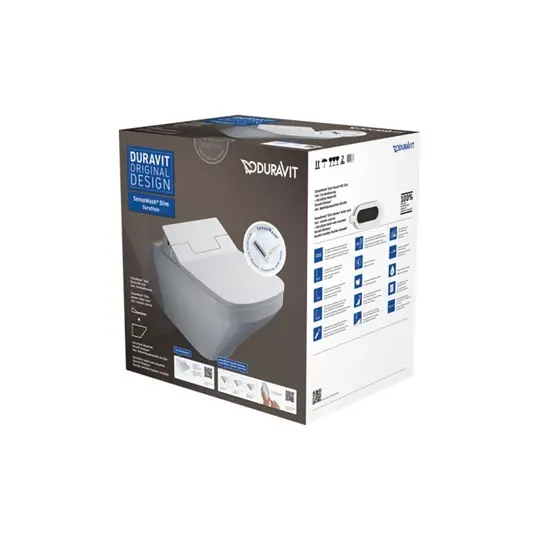 Árcsökkenés Duravit Sensowash Slim WC szett Durastyle Rimless, mélyöblítésű wc+ülőke
