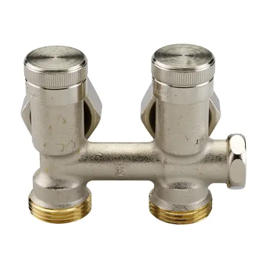 Árengedmény Danfoss RLV-K, zárópajzsos csatl.sz., 3/4" külső fal felőli csatlakozás