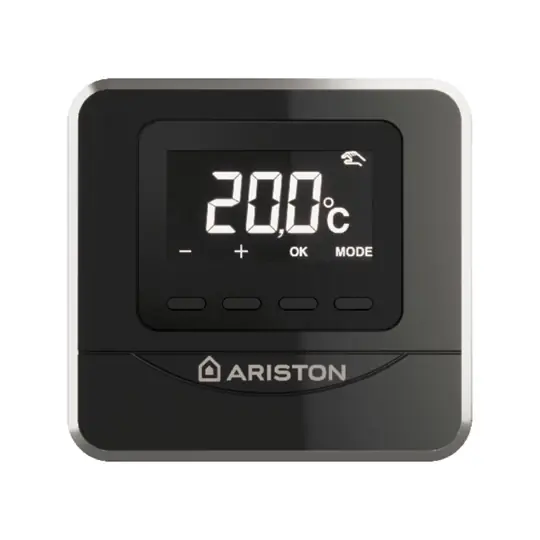 Árcsökkenés Ariston Cube programozható szobatermosztát, fekete