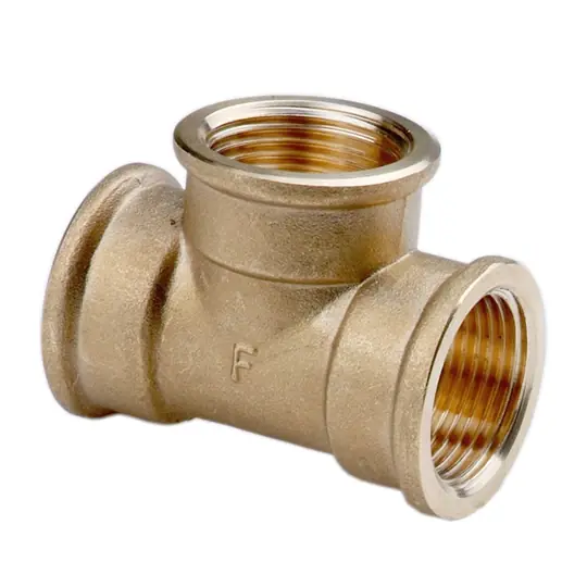 Ferro sárgaréz T-idom egál 3/8" Szuper akció
