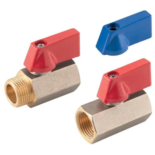 Utolsó esély Ferro Mini golyóscsap, BB, 1/2", F-Comfort