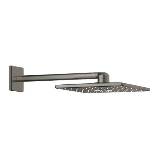 Grohe Rainshower Smartactive fejzuhany készl 310mm 2 funkciós esőztető, 430mm-es fali zuhanykarral, Brushed Hard Grafit Outlet