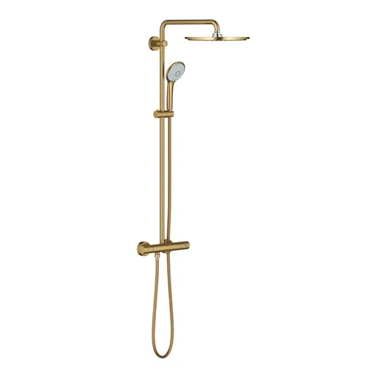 Grohe Euphoria System 310 zuhanyrendszer, termosztátos csapteleppel, Brushed Cool Sunrise Szezonális akció