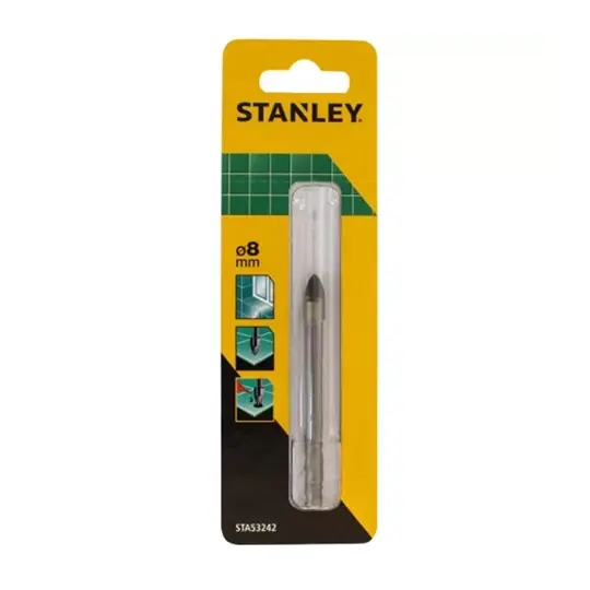 Stanley csempe- és üvegfúrószár 8 mm Biztonságos fizetés