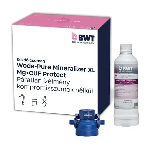 Kedvezmény BWT Woda-Pure XL Mg+CUF PROTECT és MM vízszűrő fej 3/8"