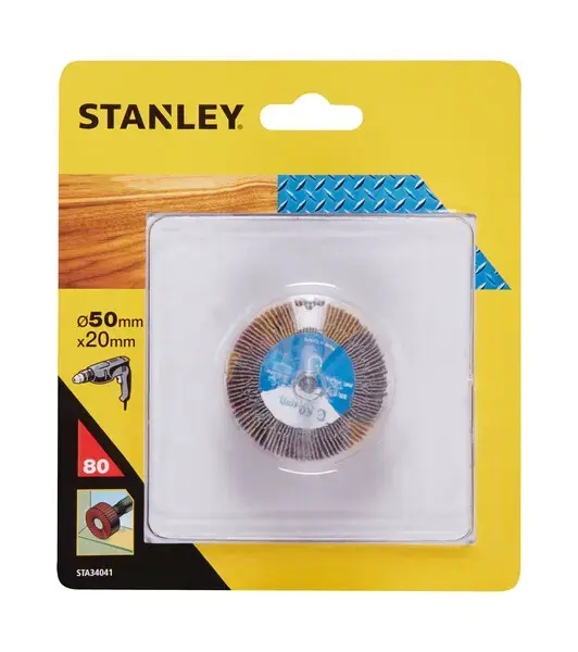 Legjobb ár Stanley - Csiszolófej P80, átmérő 50 mm STA34041-XJ