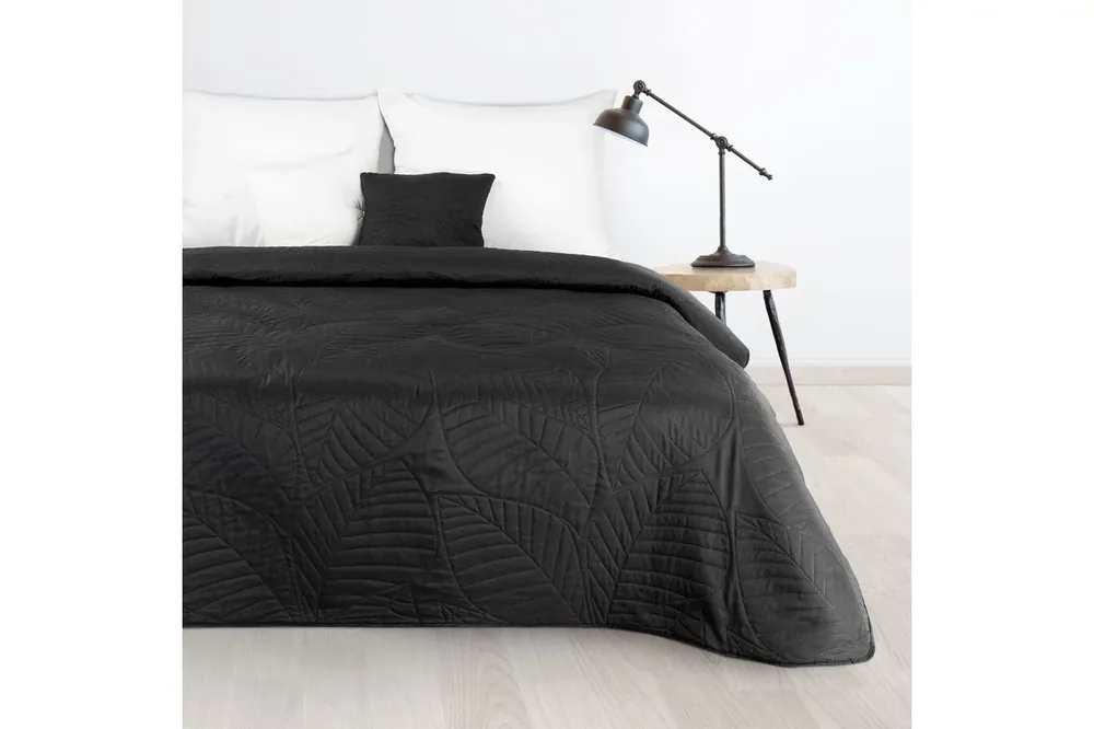 Boni6 mikroszálas ágytakaró Fekete 170x210 cm Rendeld meg most