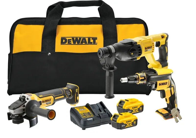 DeWALT - 7 darabos AKKU szerszámkészlet, akkumulátor és töltő DCK304P2 Exkluzív ajánlat