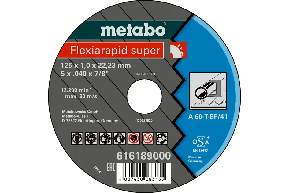 Olcsó Metabo - Vágótárcsa acélhoz 115x22,23 mm 616188000