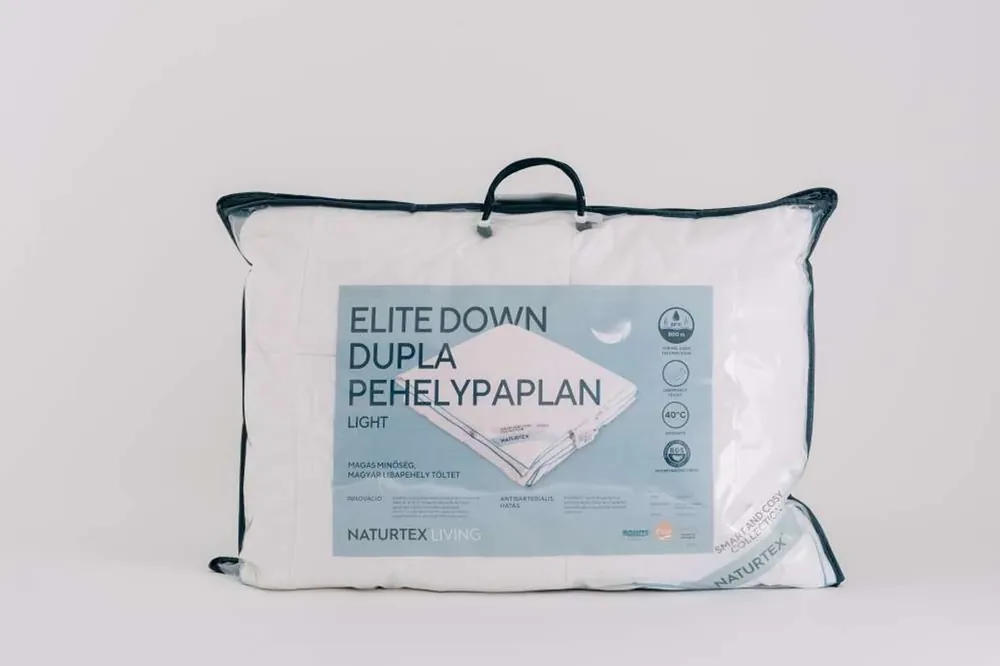 Újdonság Elite Down pehelypaplan 200x220 cm - 700 g