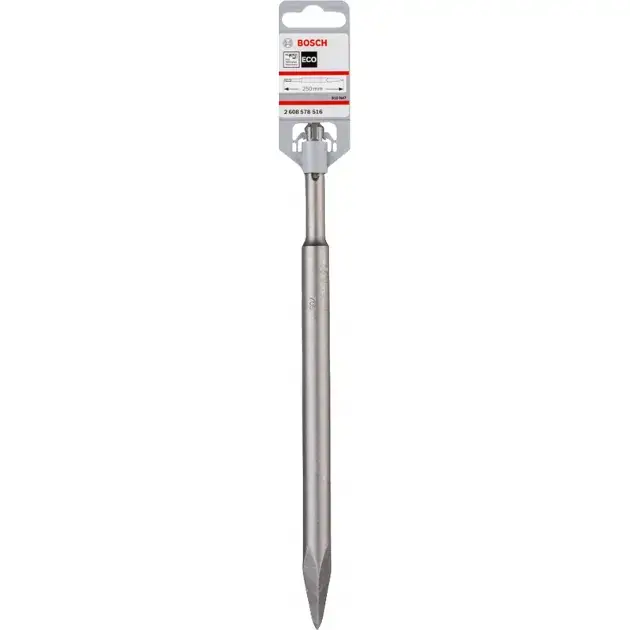 Akció Bosch - Hegyes véső SDS Plus, hossza 250 mm 2608578516