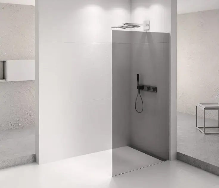 Legjobb ár Polysan Architex - Zuhanyfal Walk-In 126x210 cm, króm/füstszínű üveg AXC130SC