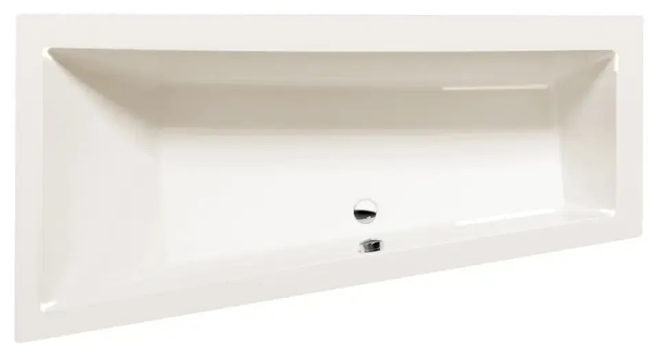 Polysan Andra - Fürdőkád 180x90 cm, bal oldali, elefántcsont 72872.40 Legnépszerűbb