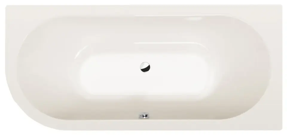 Polysan - Fürdőkád 175x80 cm, jobb oldali, elefántcsont 78119.40 Prémium
