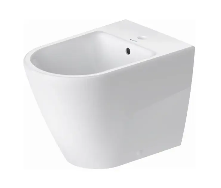 Újdonság Duravit D-Neo - Álló bidé, túlfolyóval, csapfurattal, matt fehér 2295103200