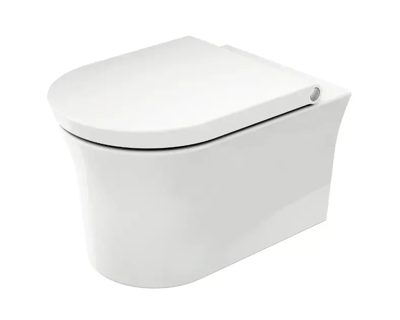 Akció Duravit White Tulip - Fali WC, Rimless, HygieneFlush, DuraShield, fehér 257609AA00
