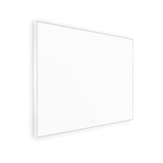Nimco - Tükör LED világítással, 100x70 cm, két érintésérzékelővel, matt fehér ZPB 13004VX-05 Legnépszerűbb