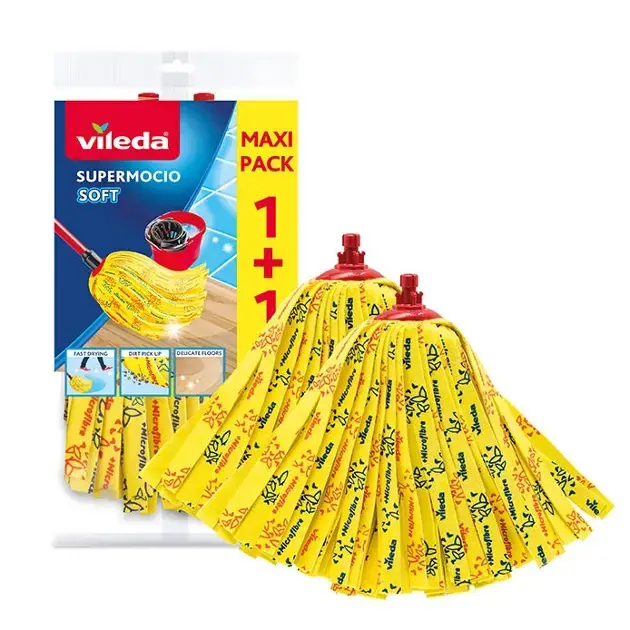 Vileda - Csere felmosófej SuperMocio Soft-hoz, 2 db 167965 Vásárlói kedvenc