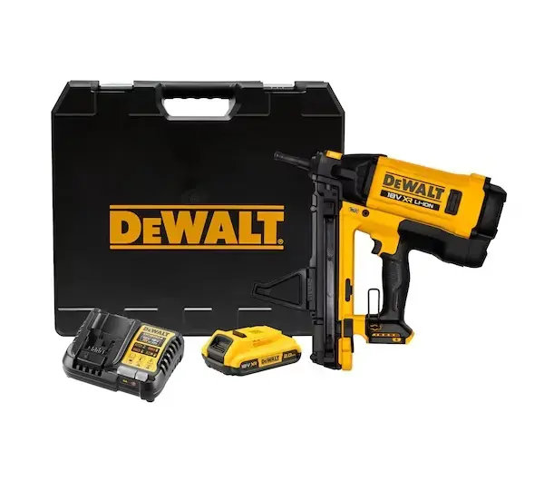 DeWALT - 18V AKU szegezőgép 13-40 mm, 1x akkumulátor 2,0 Ah Li-Ion, töltő DGN845D1 Szuper akció