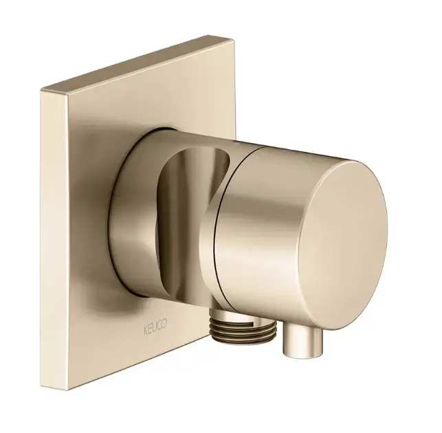 Keuco IXMO Comfort - Rejtett elzárószelep, csatlakozóval és zuhanytartóval, csiszolt bronz 59541031202 Kihagyhatatlan ajánlat