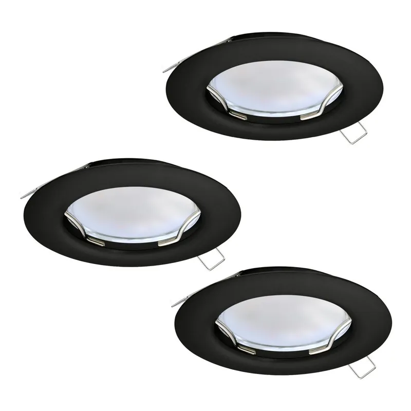 Beépíthető spotlámpa PENETO 900754 3x2.8W/GU10 LED IP20 a Eglo-tól Biztonságos fizetés