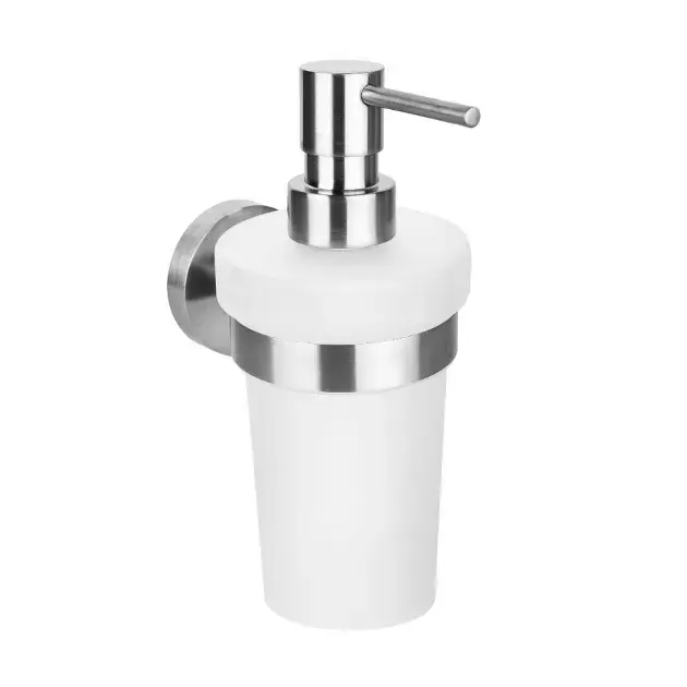 Csak ma Sapho X-STEEL - Folyékony szappanadagoló, üveg/csiszolt rozsdamentes acél XS101