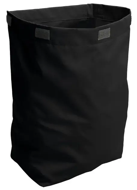 Sapho - Textil szennyeskosár 310x500x230 mm, fekete színű UPK350B Azonnali szállítás