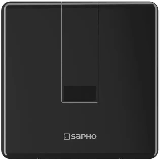 Sapho - Érzékelős piszoáröblítő, 6V, 4xAA, fekete PS006B Szezonális akció