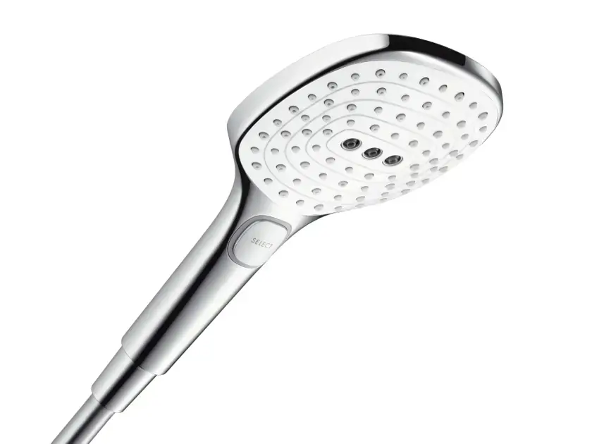 Hansgrohe Raindance Select E - Zuhanyfej 120, 3 fúvóka, fehér/króm 26520400 Szezonális akció