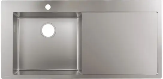 Hansgrohe - Beépített mosogató S716-F450, rozsdamentes acélból 43331800 Vásárlói kedvenc