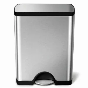 Simplehuman - Hulladékgyűjtő 50 L, rozsdamentes acél CW1816 Legnépszerűbb