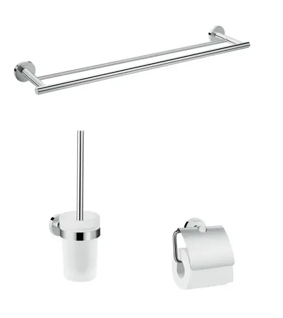 Akciós ár Hansgrohe Logis Universal - Fürdőszobai tartozék készlet, króm 41727000