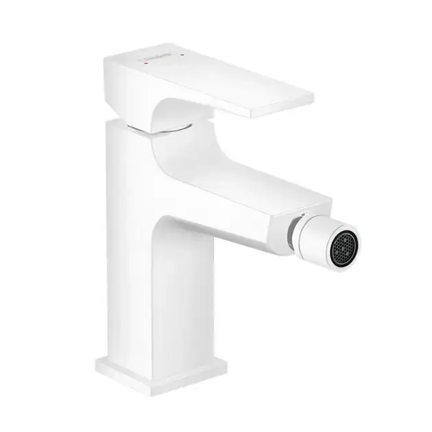 Akciós ár Hansgrohe Metropol - Push-Open bidé keverő kifolyóval, matt fehér színben 32520700