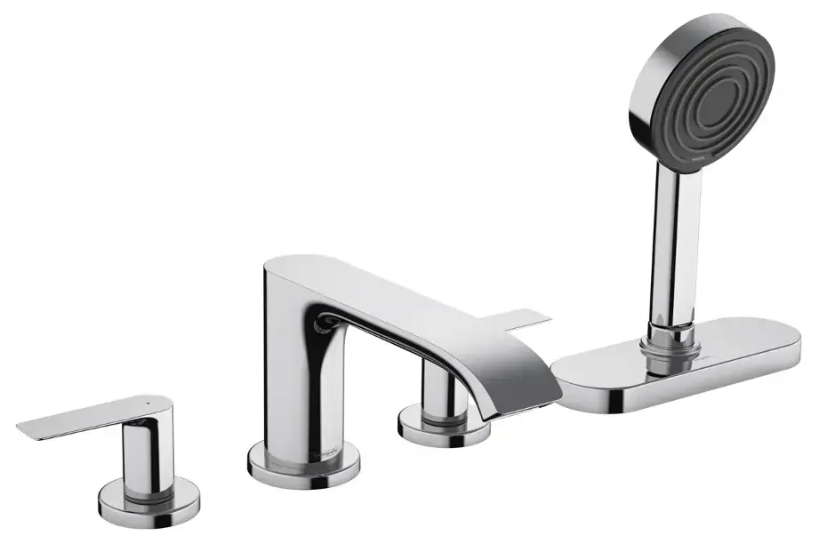 Árengedmény Hansgrohe Vivenis - Kádperemes keverő, 4 lyukú beépítés, sBox, króm 75444000