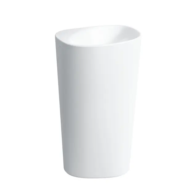 Laufen Palomba kollekció - Szabadon álló mosdókagyló 525x435x900 mm, keverőnyílás nélkül, LCC-vel, fehér színben H8118044001091 Különleges ajánlat