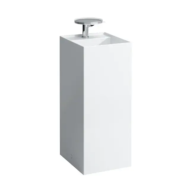 Laufen Kartell - Szabadon álló mosdókagyló 375x435x900 mm, 1 csapfurattal, LCC-vel, fehér színben H8113314001111 Korlátozott ajánlat