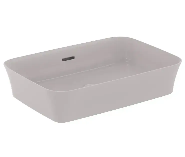 Gyors kiszállítás Ideal Standard Ipalyss - Mosdókagyló tányérhoz, 550x380 mm, túlfolyóval, Beton E2078V9