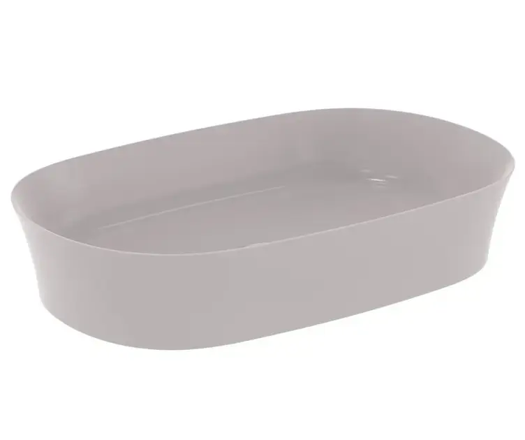 Biztonságos vásárlás Ideal Standard Ipalyss - Mosdókagyló tányérhoz, 600x380 mm, túlfolyó nélkül, Beton E1396V9