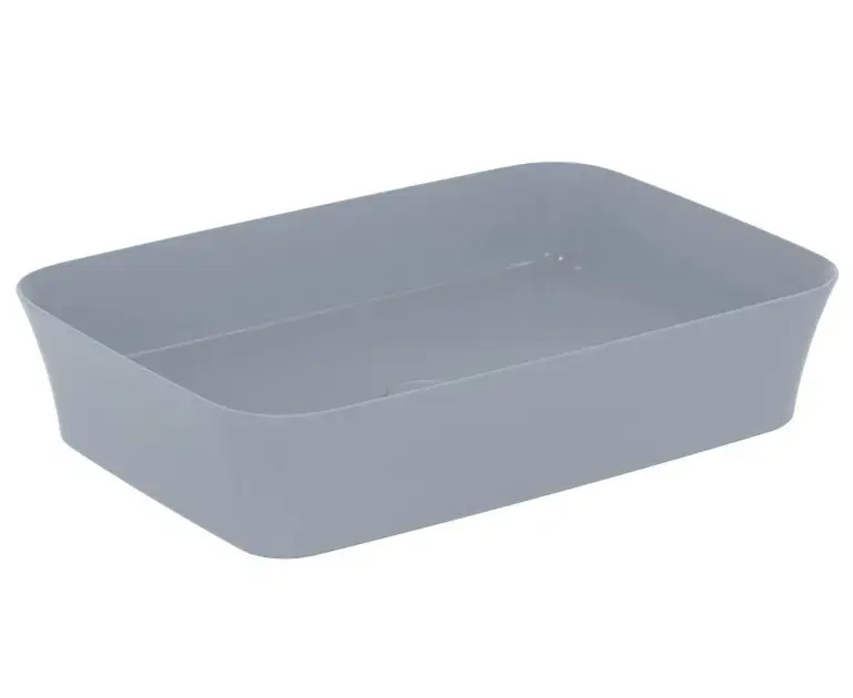 Ideal Standard Ipalyss - Mosdókagyló pultra, 550x380 mm, túlfolyó nélkül, Powder E2076X8 Csak ma