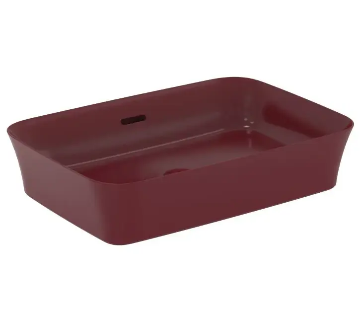 Ideal Standard Ipalyss - Mosdókagyló pultra, 550x380 mm, túlfolyóval, gránátalma E2078V6 Olcsó