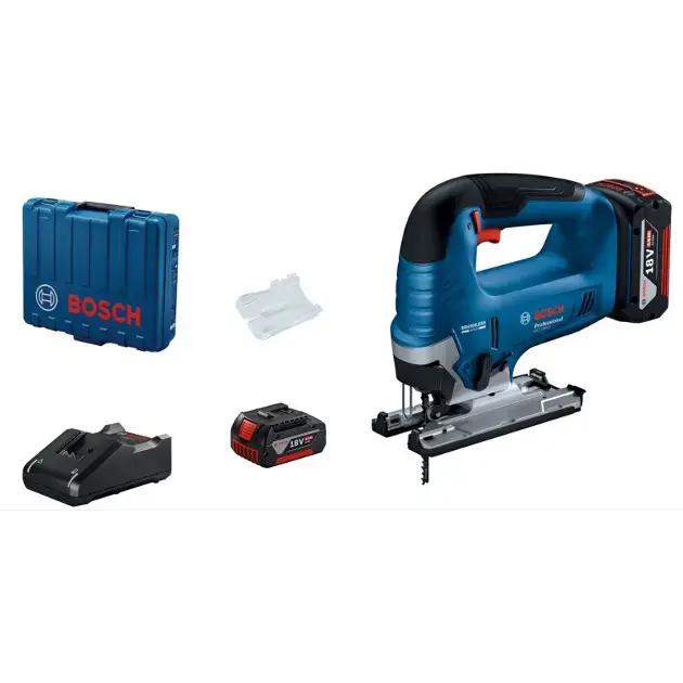 Bosch - 18V szúrófűrész, 2x akkumulátor 4.0 Ah, töltő 06015B3024 Olcsóbb