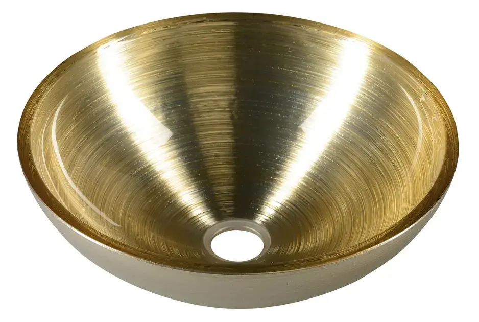 Legnépszerűbb Sapho Murano - Mosdókagyló pultra, 400x140 mm, világosbarna AL5318-67